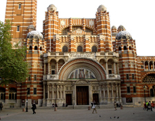 Fachada principal de la Catedral de Westminster
