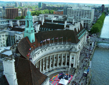 Vista aérea del County Hall